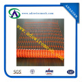 Clôture de sécurité en plastique de HDPE / barrière de sécurité orange